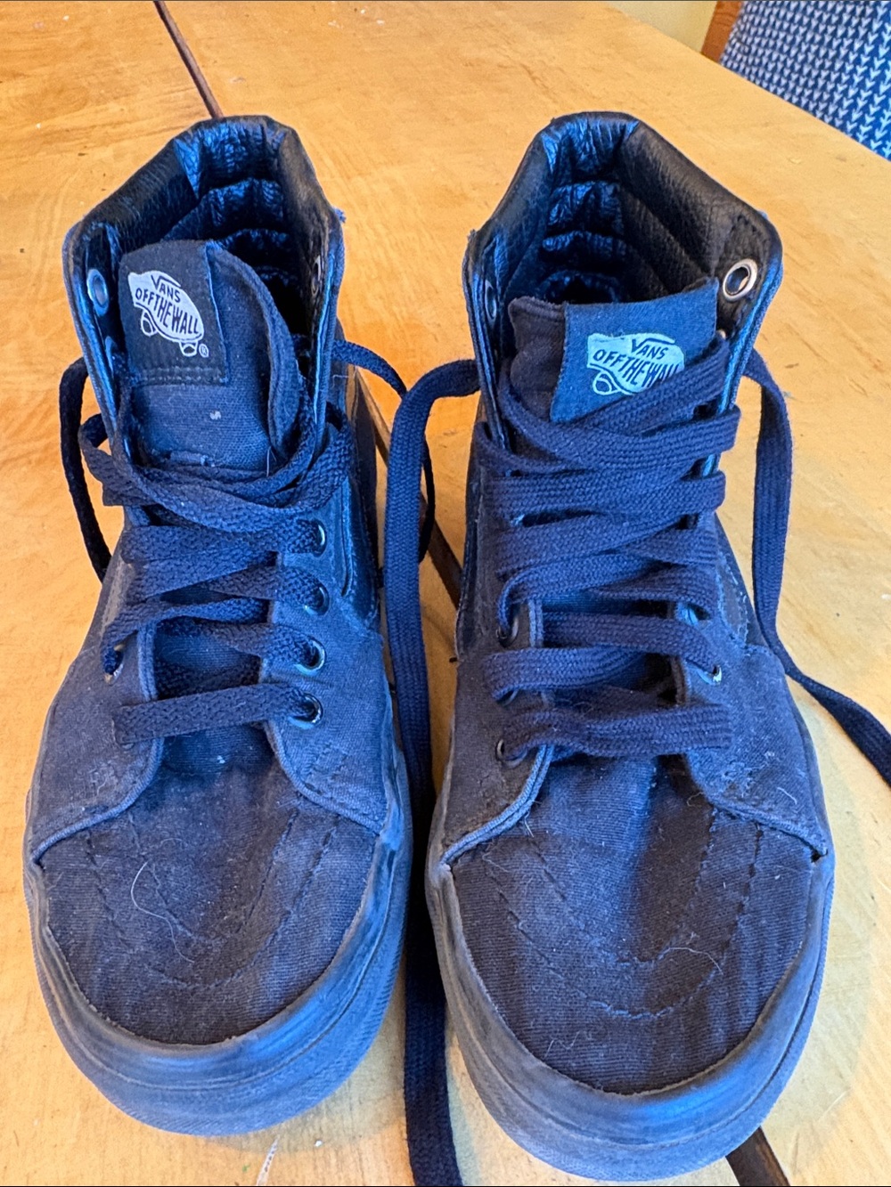 Vans High-Top Sneakers in Black